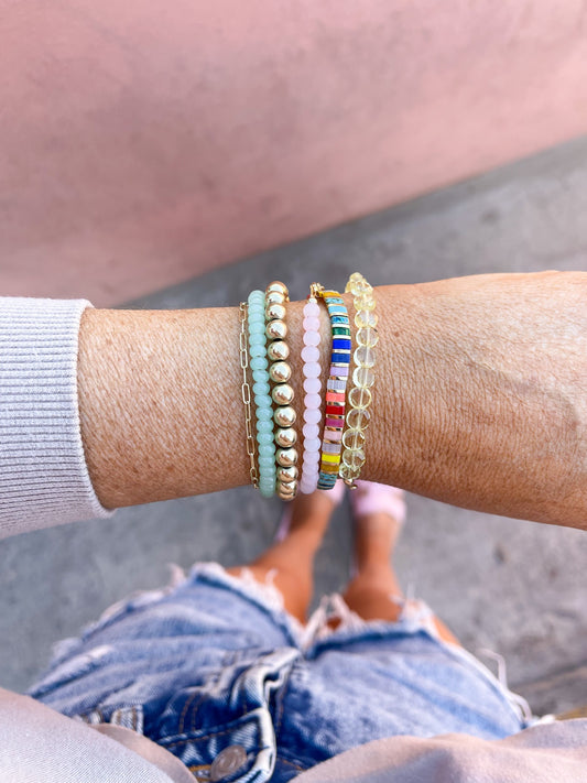 Summer Stack With Gold Filled Ball